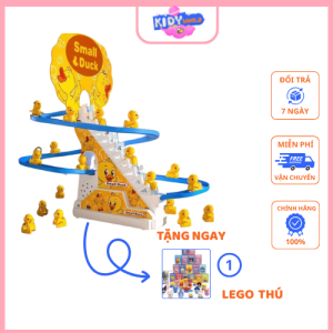 Đồ Chơi Cầu Trượt Vịt Vàng Leo Cầu Thang
