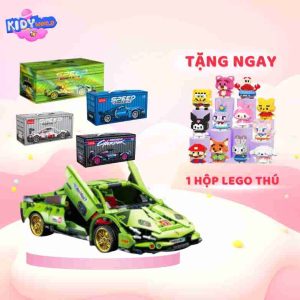 Xe Ô Tô Lego Lắp Ghép Điều Khiển Từ Xa