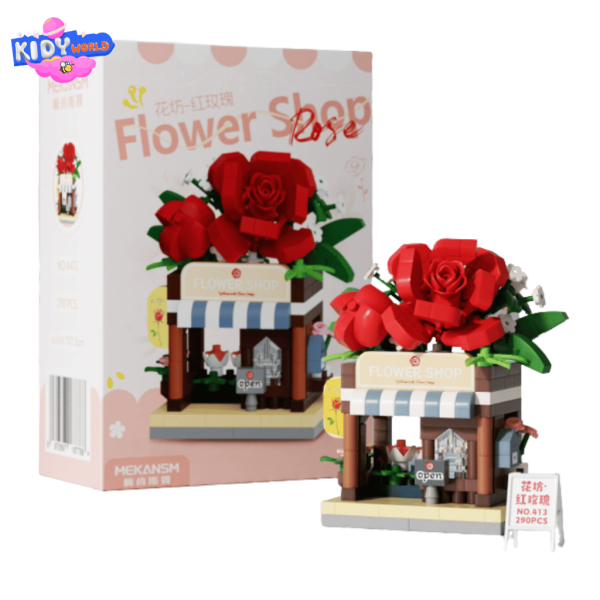 Bộ đồ chơi Lego lắp ráp Dream Shop, khối Lego Kidy World - Hình ảnh 9