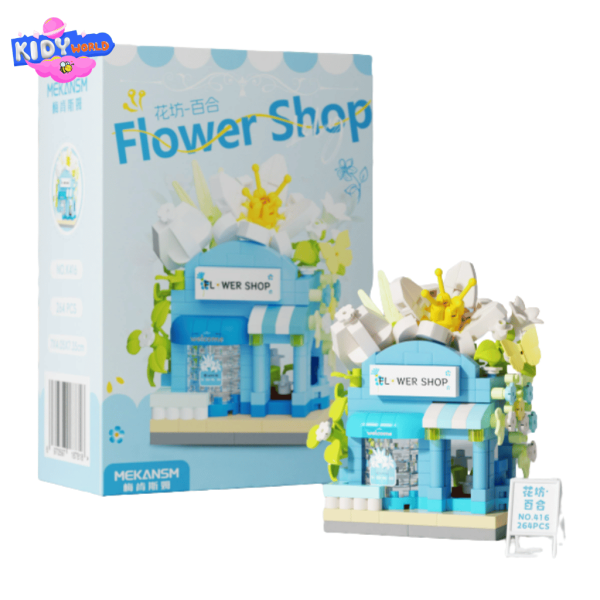 Bộ đồ chơi Lego lắp ráp Dream Shop, khối Lego Kidy World - Hình ảnh 4