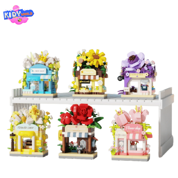 Bộ đồ chơi Lego lắp ráp Dream Shop, khối Lego Kidy World - Hình ảnh 7