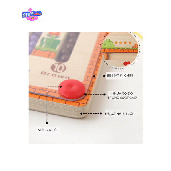 Đồ chơi bảng gỗ trí tuệ KD221 - Hình ảnh 5