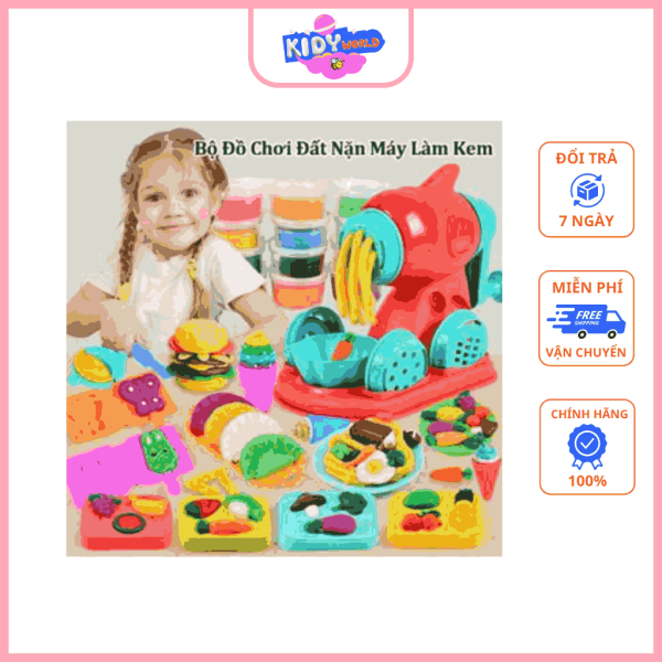 Bộ Đồ Chơi Nấu Ăn Đất Sét